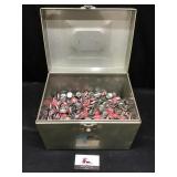 Metal File with Pop Caps