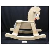 Wood Rocking Horse