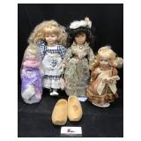Dolls and shoes