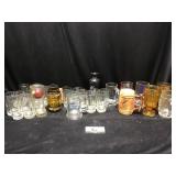 Collectible mugs and Glasses