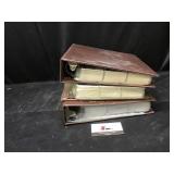 Football and baseball card  Binders