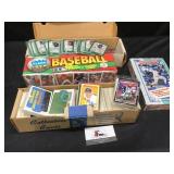 Baseball cards and puzzle cards