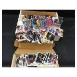 Baseball and super hero cards