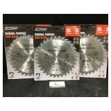 Three Saw Blades