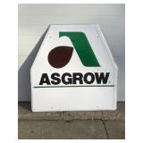Metal Asgrow Sign