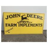 John Deere Sign.