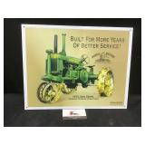John Deere Metal Sign