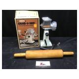 Grinder and Rolling Pin