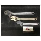 Craftsman and Crescent Wrenches