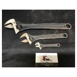 Blue Point Adjustable Wrenches