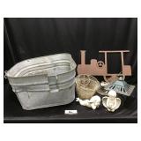 Galvanized Tub and Lawn art
