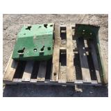 John Deere Front Starter Weight Brackets