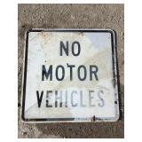 No Motor Vehicles