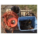 Tools ad Galvanized Bucket