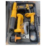 DeWalt 18v tool set/ sawzall, circular saw,