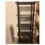 Free standing shelves/ pressed board