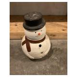Concrete  snowman 18 in