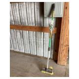 Extended scrub brush