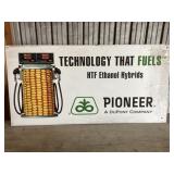 Plastic fiber board Pioneer sign