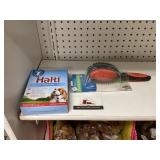 Halti optifit headcollar  and pet brush