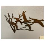Metal Duck Wall Decor