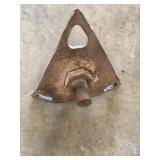 Threaded 5 th wheel ball / hitch