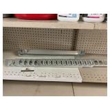 Three Galvanized Feeders