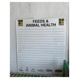 Feeds and Animal Heath Sign