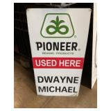 Metal Pioneer Sign