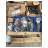 Pallet of hardware, miscellaneous fittings