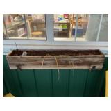 Wooden Window Planting Box