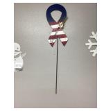 Support out troops medal yard sign