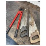 Bolt Cutters, Saws