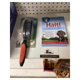 Halti optifit headcollar and pet brush