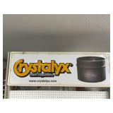 Crystalyx metal sign