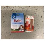 Halti optilift heade collar and nylabone