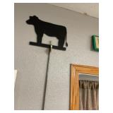 Show cattle metal yard stake