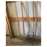 Rakes and fork