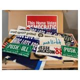 Various political stickers/ bumper stickers