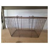 Copper Colored Wire Basket