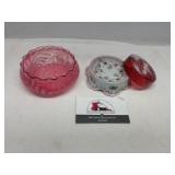 Vintage glass dishes