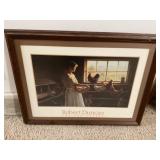 Robert Duncan print  The egg basket