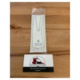 Sterling silver finish necklace