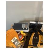 Under armor, weather radio, misc