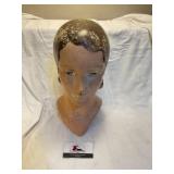 Vintage store display head