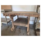 Wooden Work Bench