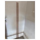 Three Copper Tubes