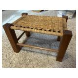 Wicker Footstool