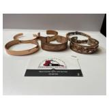Copper bracelets