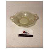 Yellow depression glass